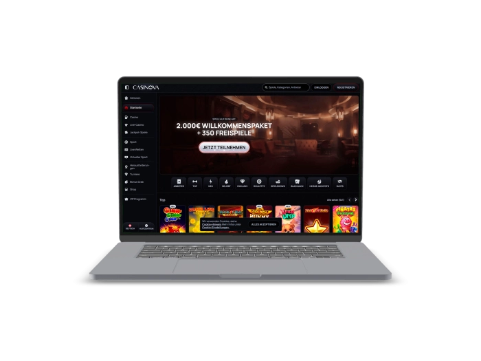 Casinova Desktop History